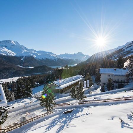 Berghotel Randolins São Moritz Exterior foto