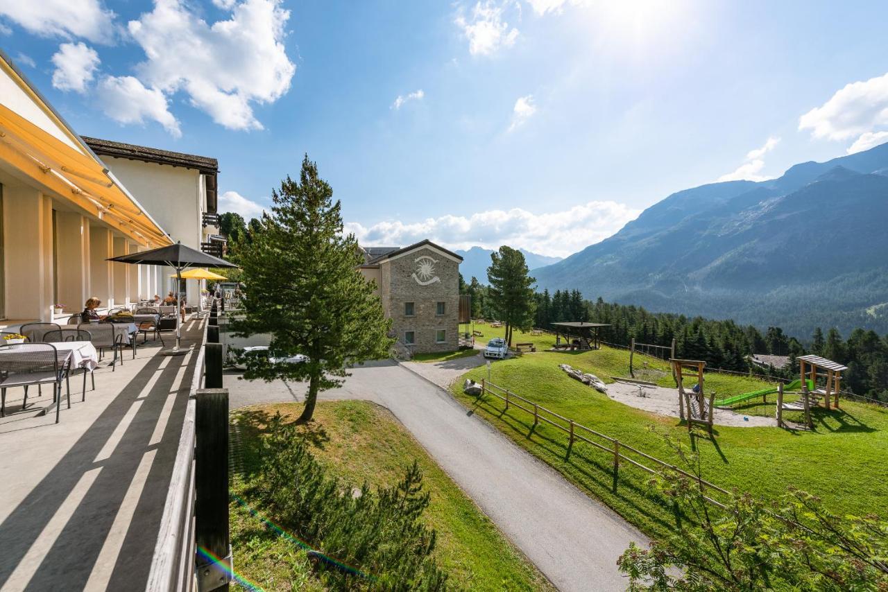 Berghotel Randolins São Moritz Exterior foto