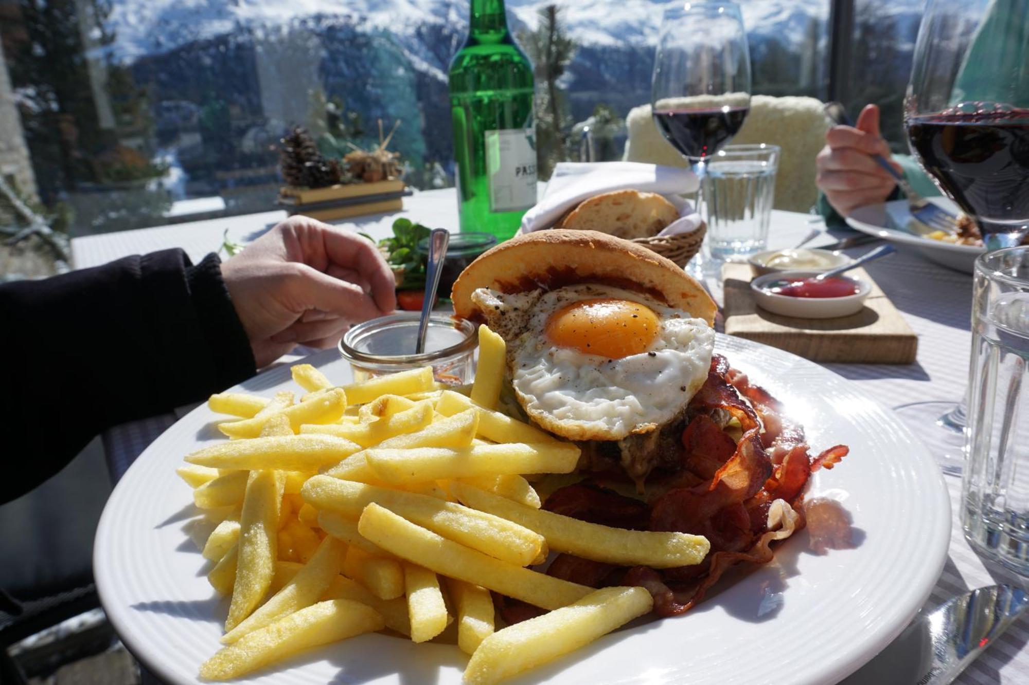 Berghotel Randolins São Moritz Exterior foto