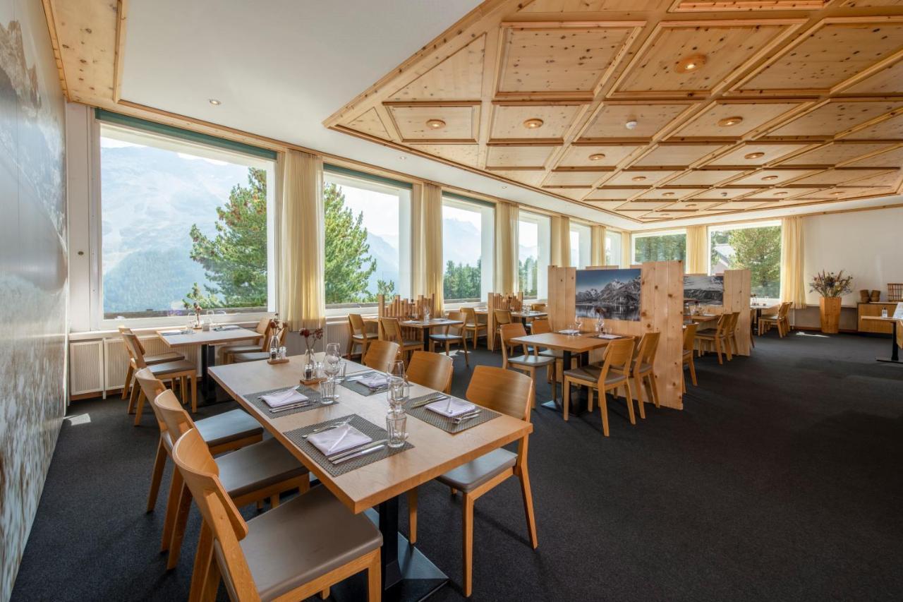 Berghotel Randolins São Moritz Exterior foto