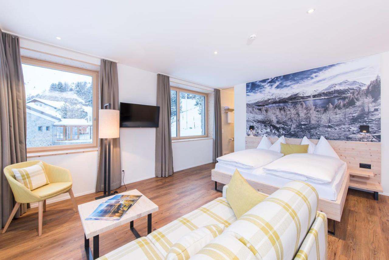 Berghotel Randolins São Moritz Exterior foto