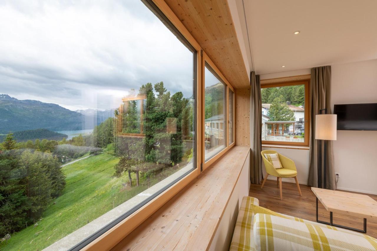 Berghotel Randolins São Moritz Exterior foto