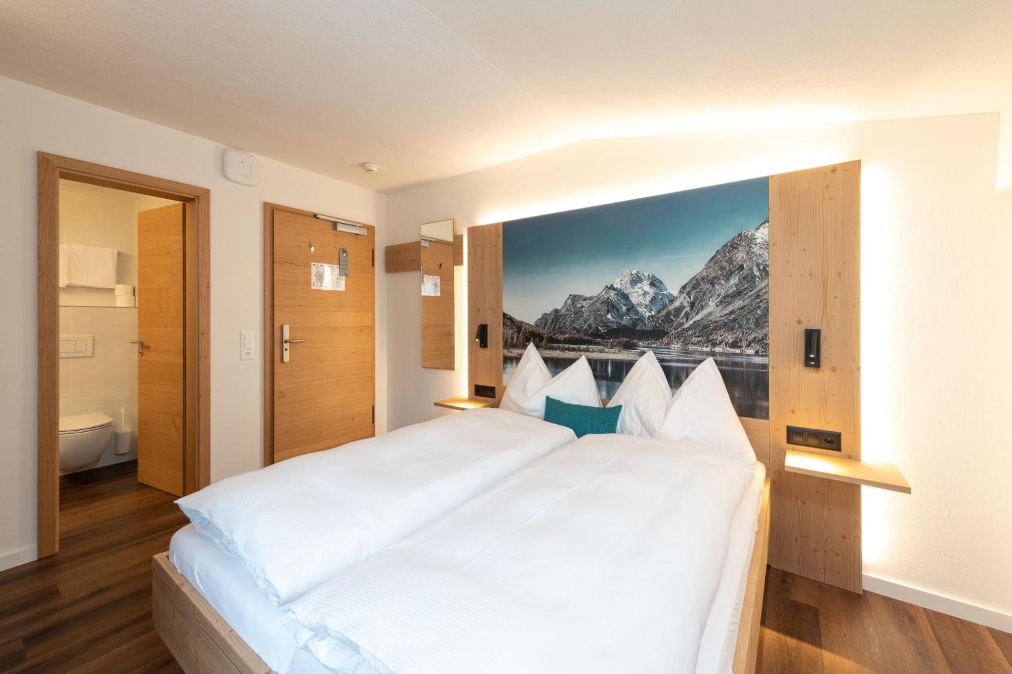 Berghotel Randolins São Moritz Exterior foto