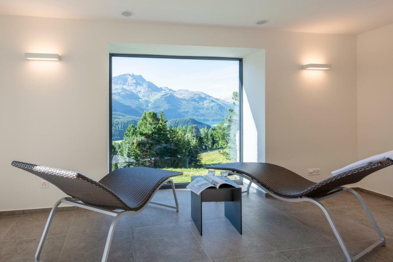Berghotel Randolins São Moritz Exterior foto